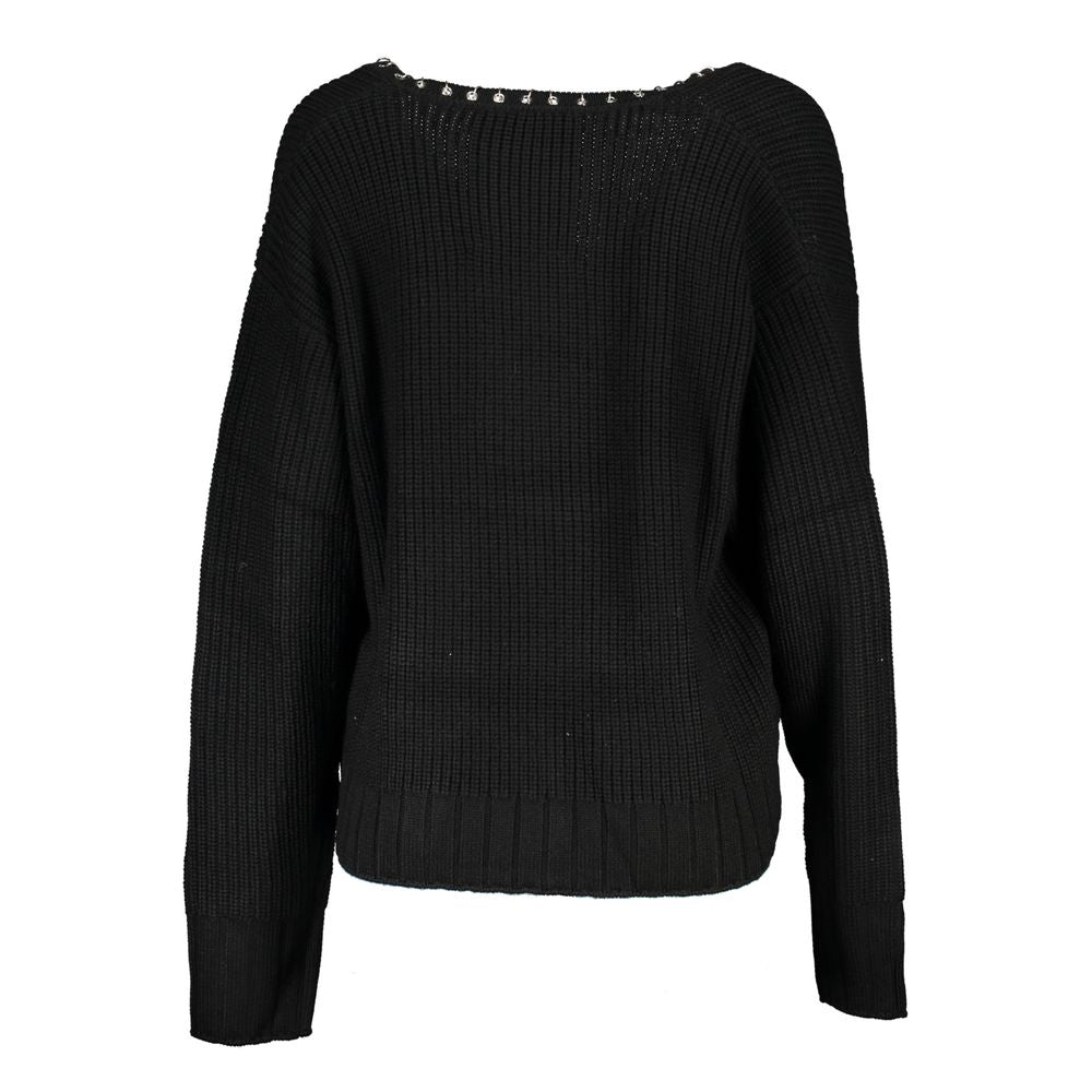 Patrizia Pepe Black Fabric Sweatshirt