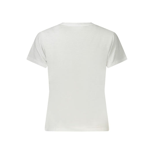 Guess Jeans White Cotton T-Shirt