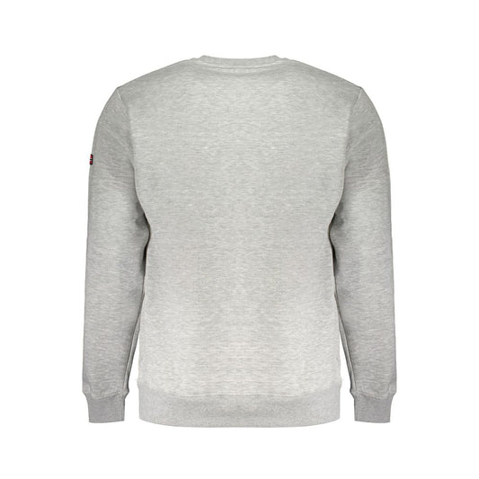 Norway 1963 Grauer Baumwollpullover für Männer