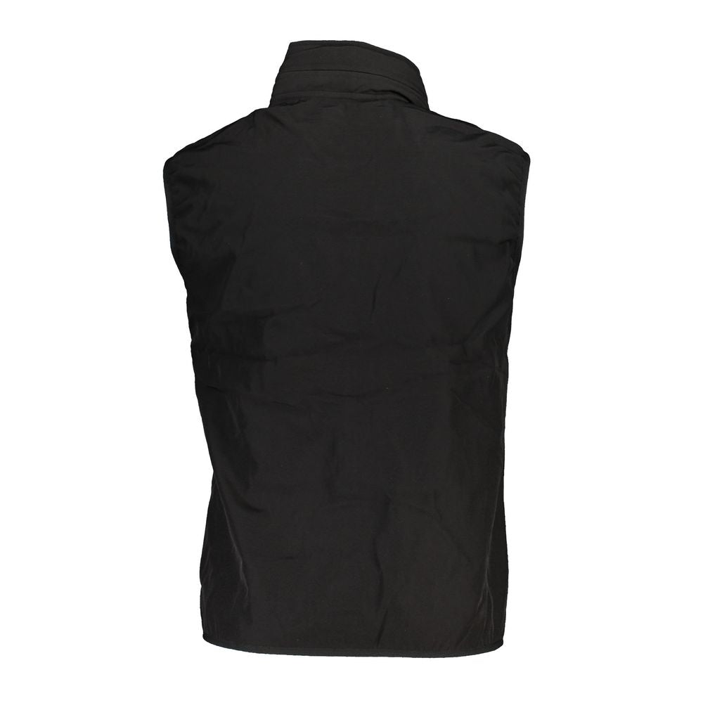 Scuola Nautica Black Polyester Men's Vest