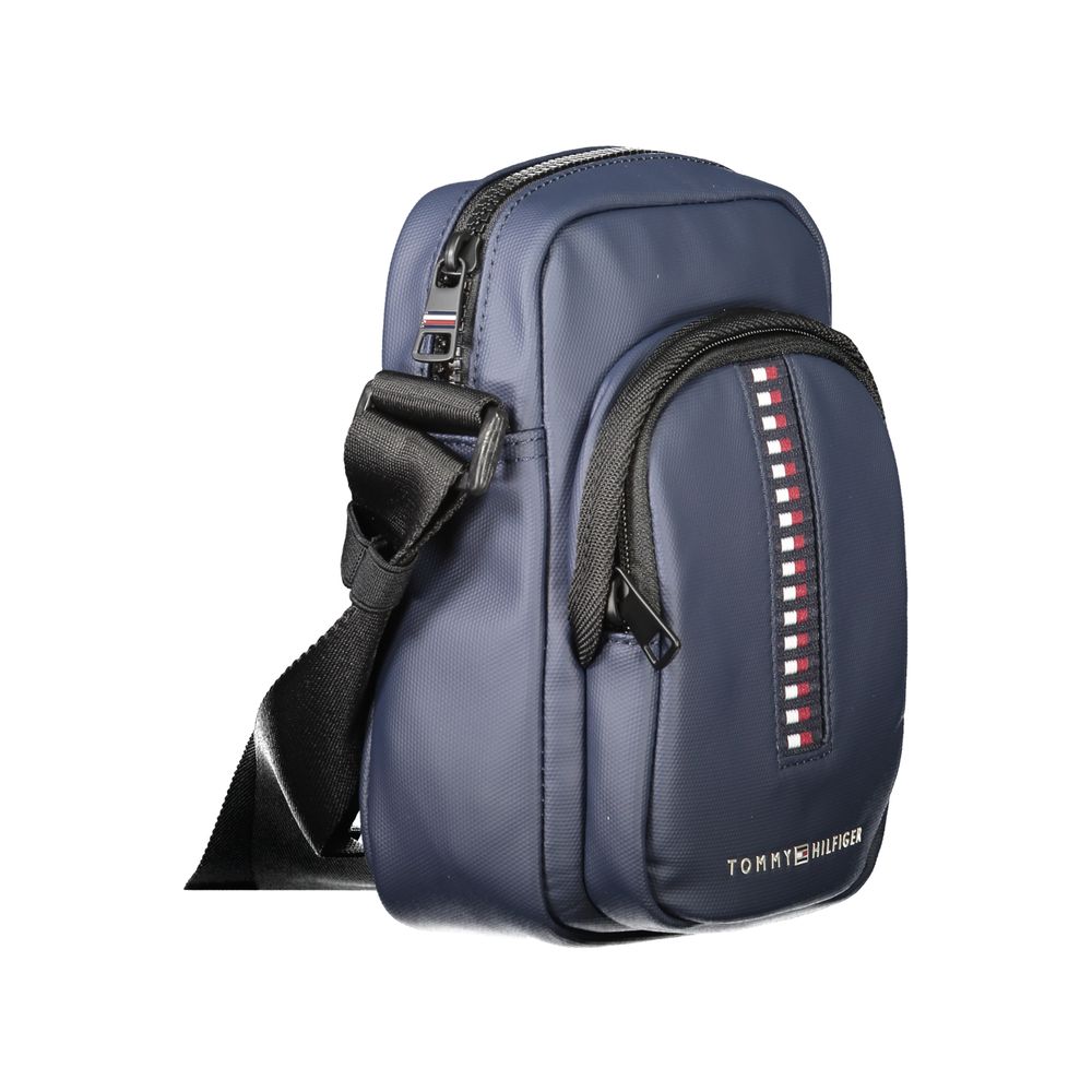 Tommy Hilfiger Blaue Polyester Männer Umhängetasche