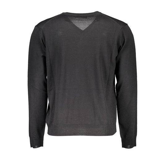 Romeo Gigli Black Lana Men Sweater