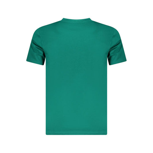 Cavalli Class Verde Cotton Men T-Shirt