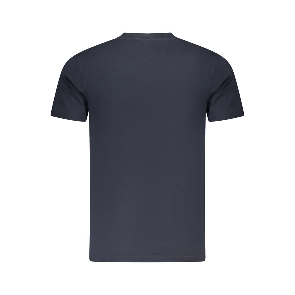 Cavalli Class Blue Cotton Men T-Shirt