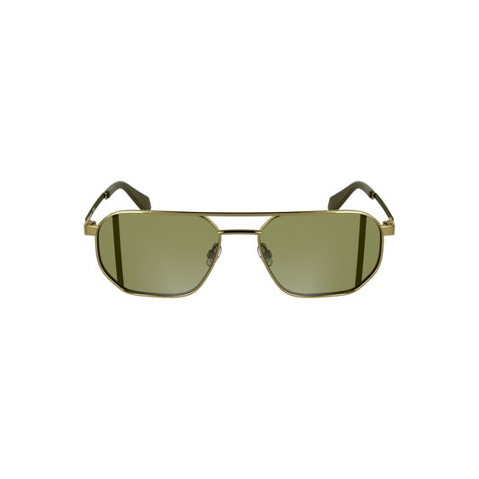 Calvin Klein Gold Metall Männer Sonnenbrille