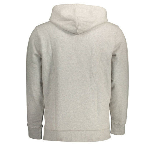 Levi's Gray Cotton Men Sweatshirt