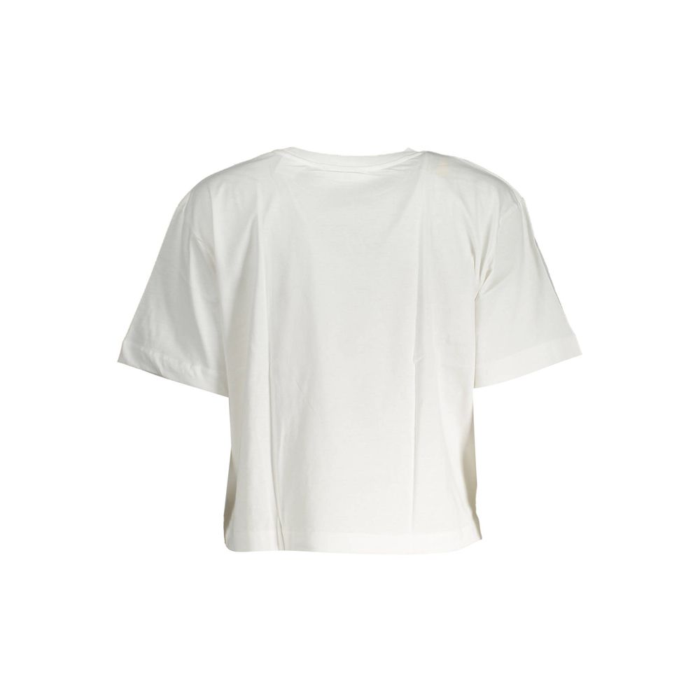Desigual Weißes T-Shirt aus Baumwolle für Frauen