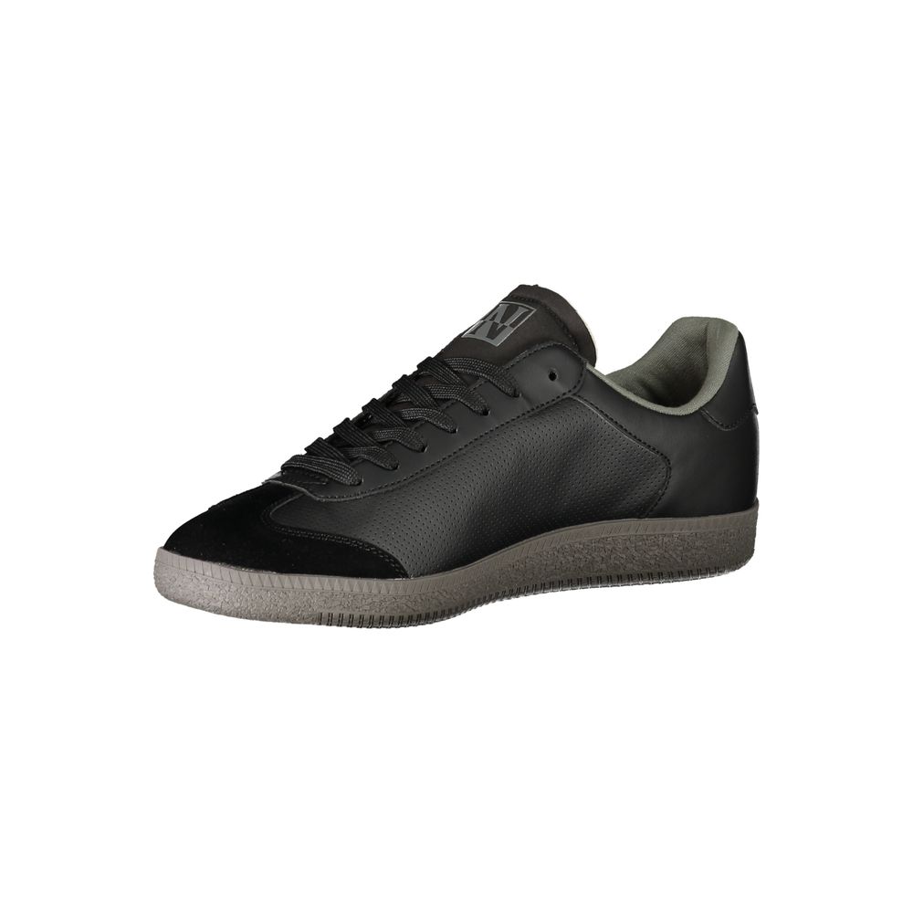 Napapijri Black Polyester Athletic Sneakers