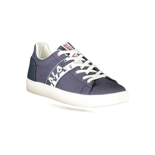Napapijri Blue Polyester Athletic Sneakers
