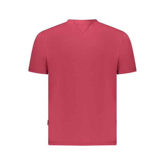 Napapijri Red Cotton Men T-Shirt