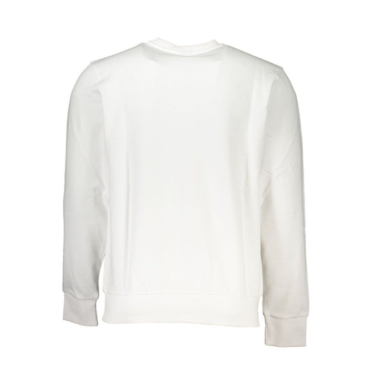 North Sails White Cotton Men Sweatshirt