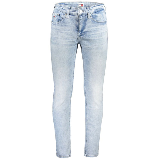 Tommy Hilfiger Blaue Baumwolle Herren Tapered Jean
