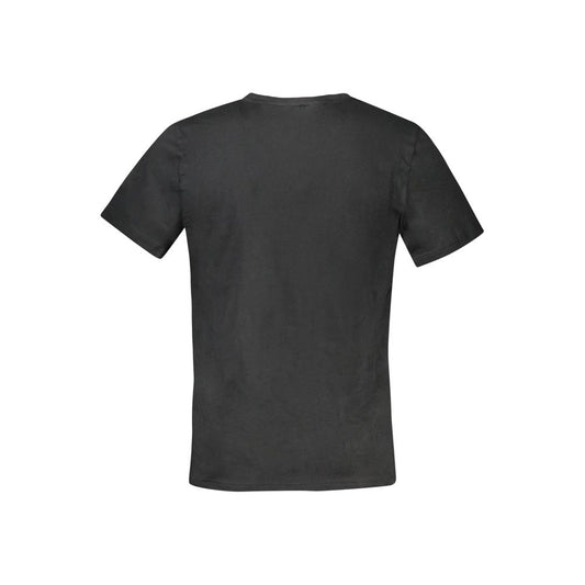Tommy Hilfiger Black Cotton Men's T-Shirt