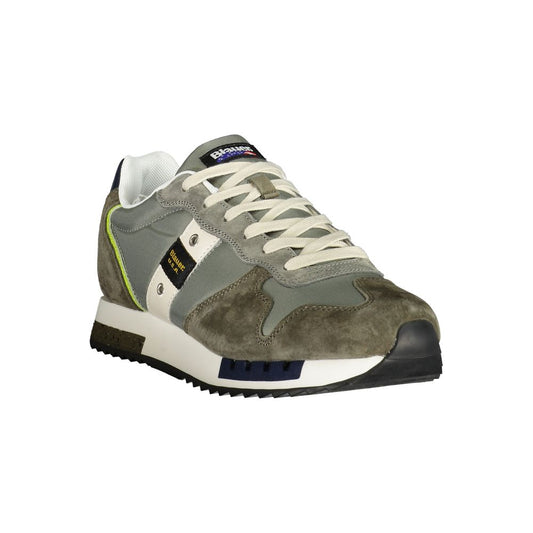 Blauer Verde Polyurethane Men Sneaker