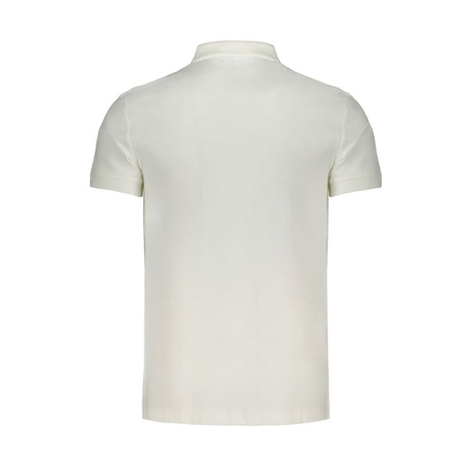 Calvin Klein Weißes Baumwoll-Poloshirt