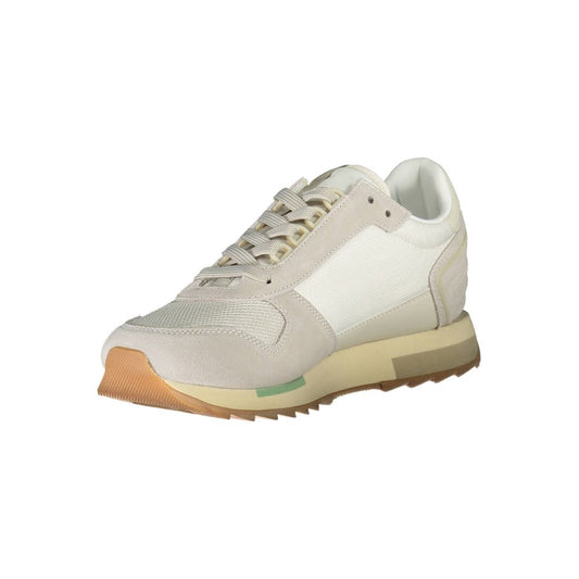 Napapijri White Leather Men Sneaker
