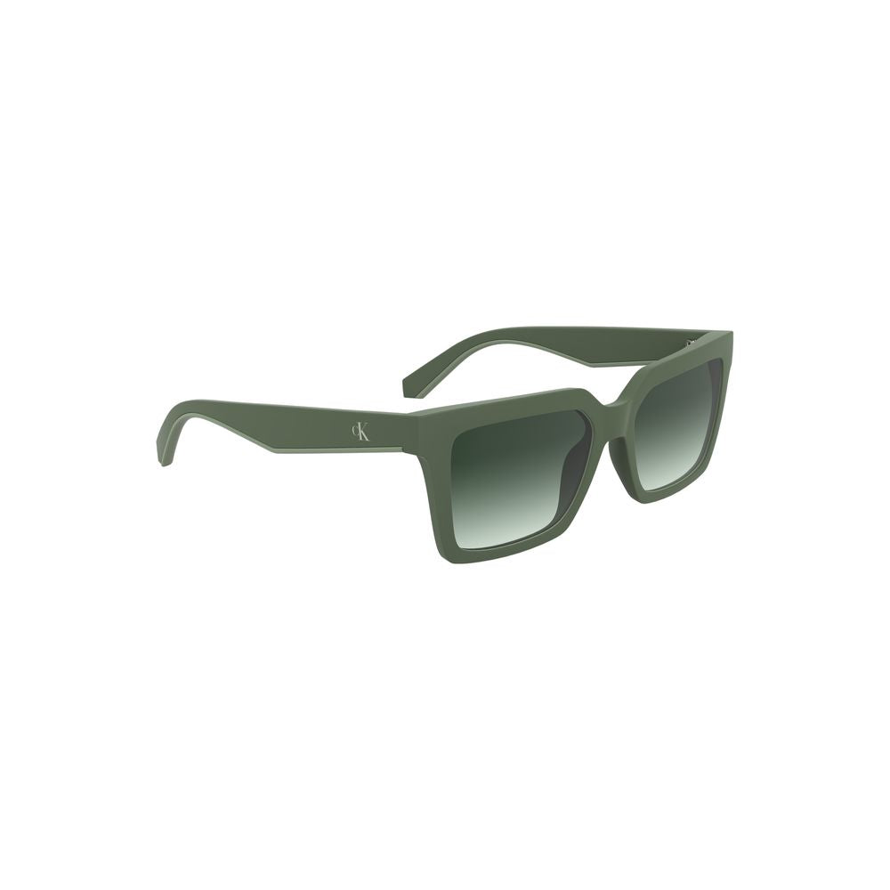 Calvin Klein Grüne Sonnenbrille aus biobasiertem Stoff für Frauen