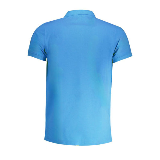 Norway 1963 Blaues Baumwoll-Poloshirt