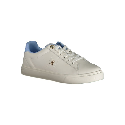 Tommy Hilfiger Blue Polyester Athletic Sneakers