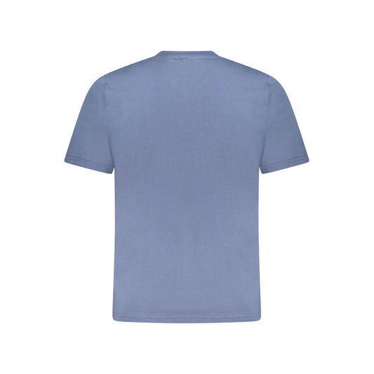 North Sails Blu Cotton Men T-Shirt