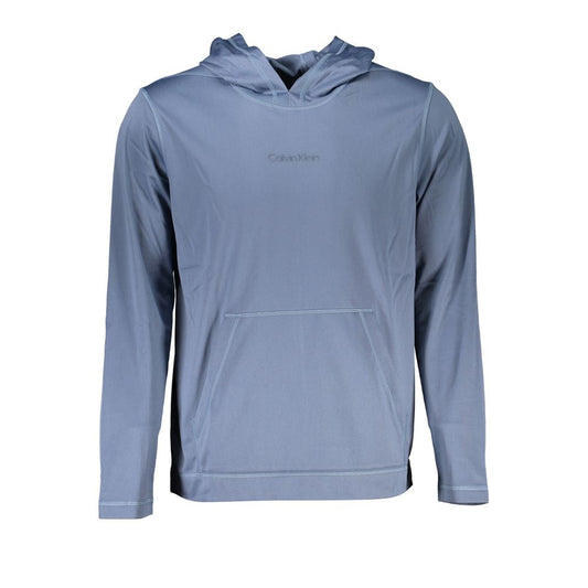 Calvin Klein Blauer Polyester Herren-Kapuzenpullover