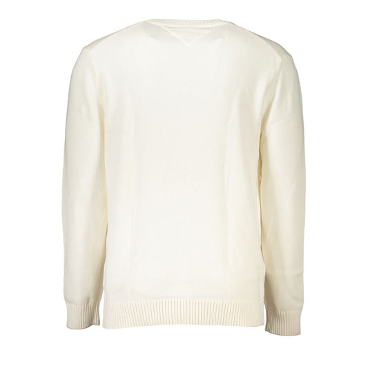 Tommy Hilfiger White Cotton Sweatshirt