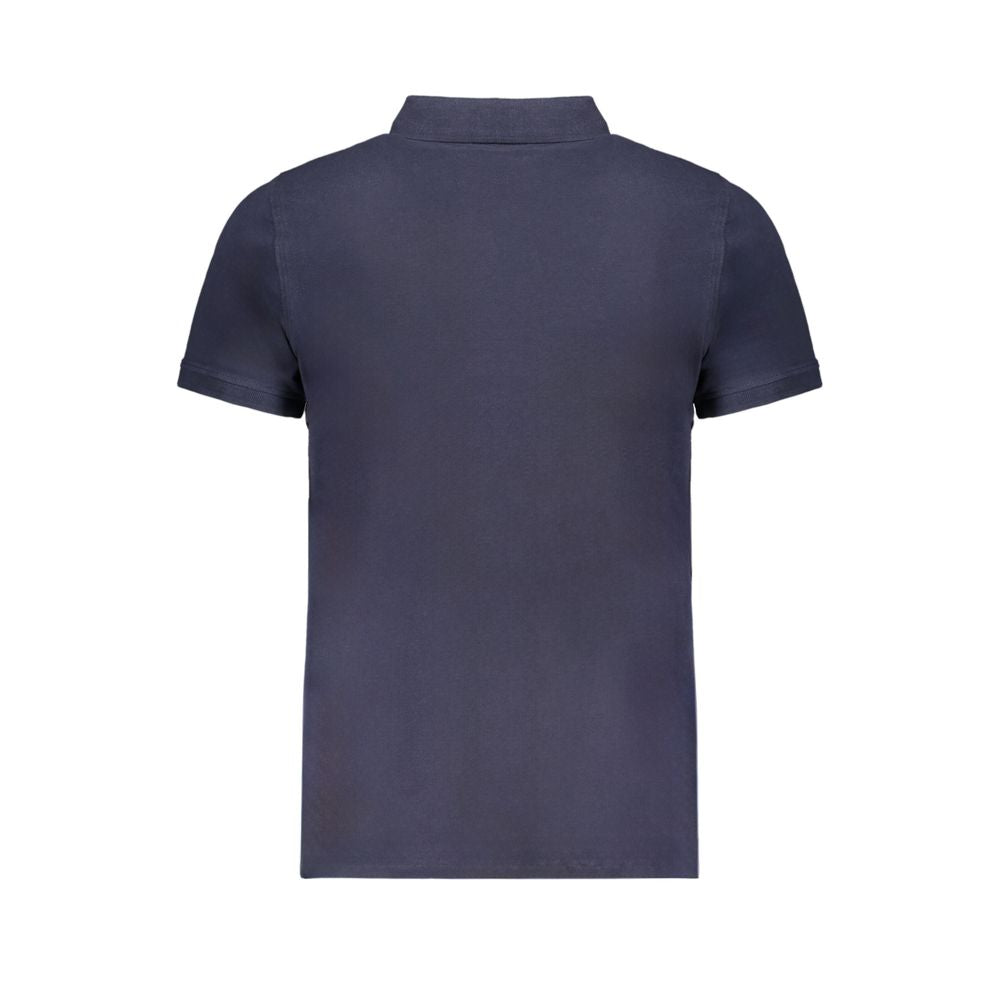 Norway 1963 Blaues Baumwoll-Poloshirt