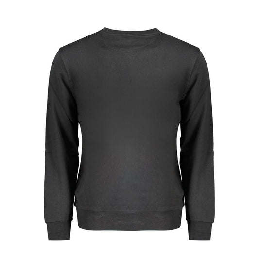 North Sails Black Cotton Men's Sweatshirt