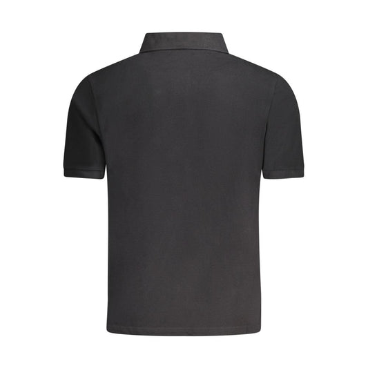 North Sails Black Cotton Men's Polo Shirt