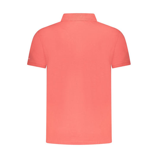 Trussardi Pink Cotton Men Polo Shirt