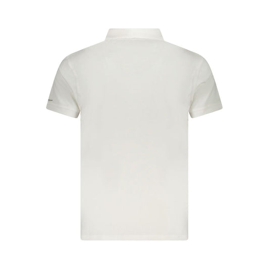 Trussardi White Cotton Men Polo Shirt