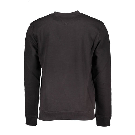 Tommy Hilfiger Schwarzer Baumwollpullover für Männer