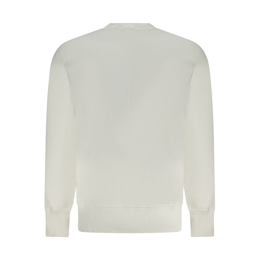 Calvin Klein White Cotton Men Sweatshirt