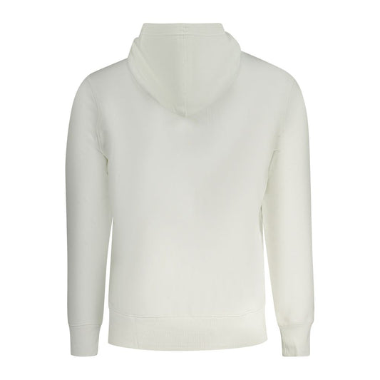 Calvin Klein White Cotton Men's Hooded Sweatshirt