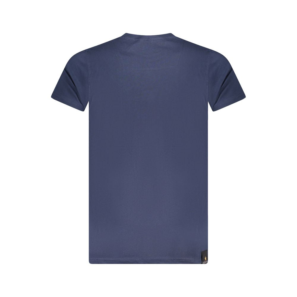 Accademia Militare "Blue Cotton Men's T-Shirt"
