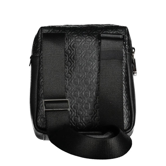 Calvin Klein Schwarze Polyester-Umhängetasche