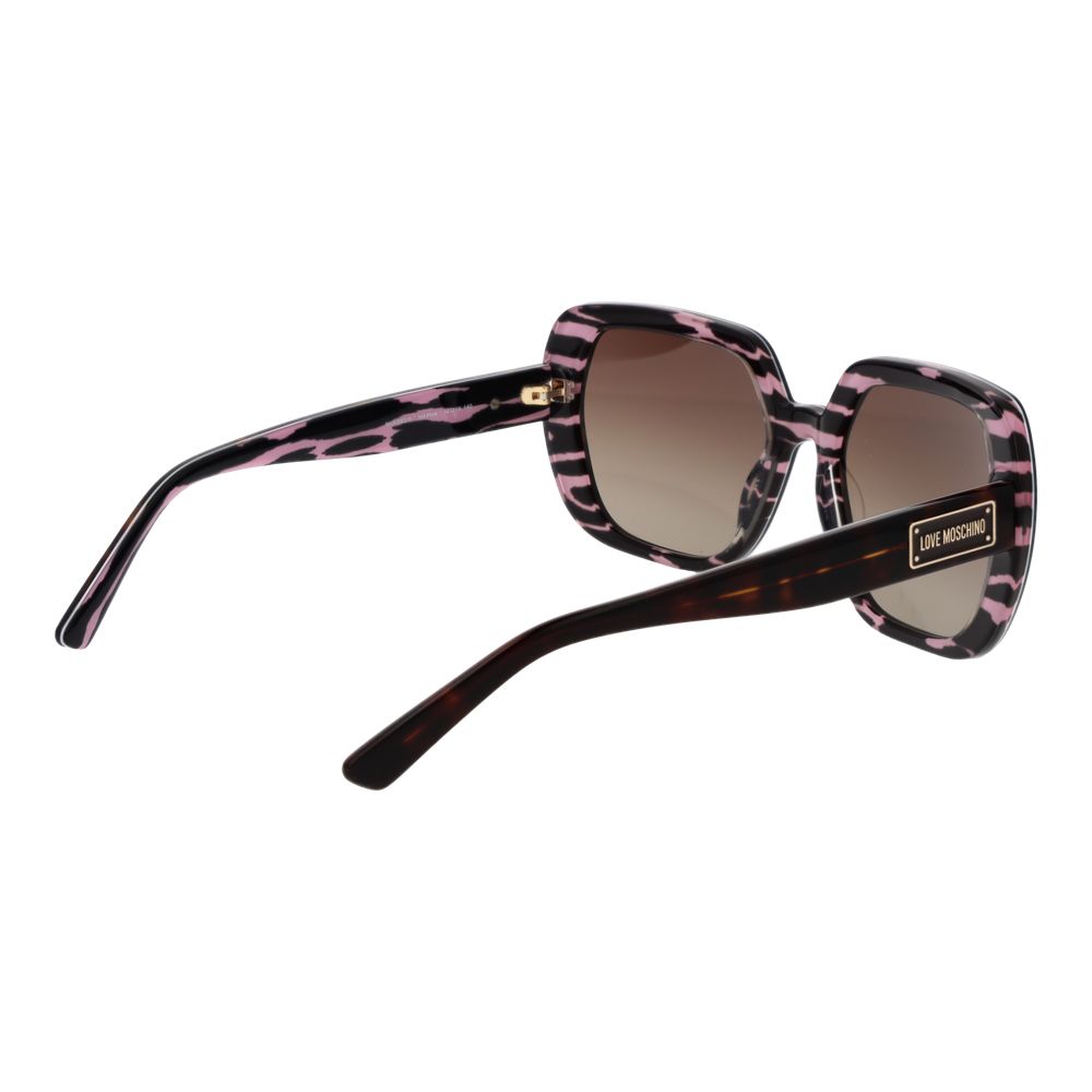 Love Moschino Braun Frauen Sonnenbrille