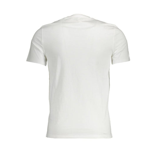 Guess Jeans Bianco Cotton Men T-Shirt