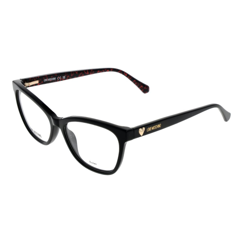 Love Moschino Schwarze Frauen Brillengestell