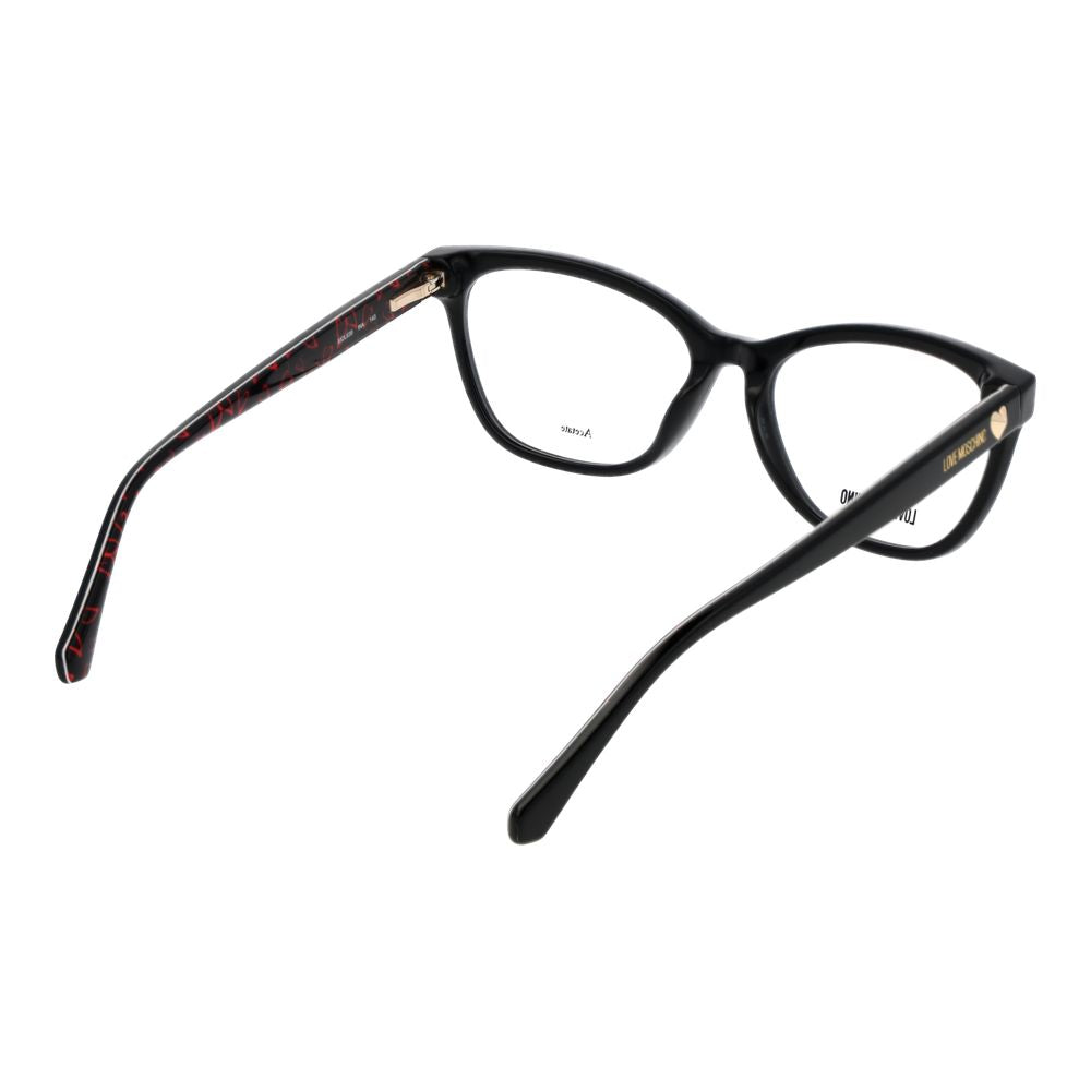 Love Moschino Schwarze Frauen Brillengestell