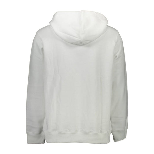 Calvin Klein Weißer Baumwollpullover für Männer