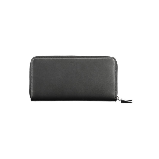 Calvin Klein Black Polyurethane Women Wallet