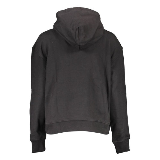 Calvin Klein Schwarzer Baumwollpullover für Frauen