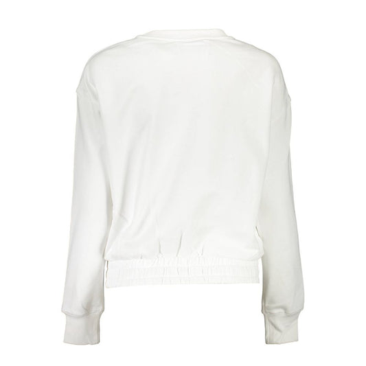 Calvin Klein Weißer Baumwollpullover für Frauen