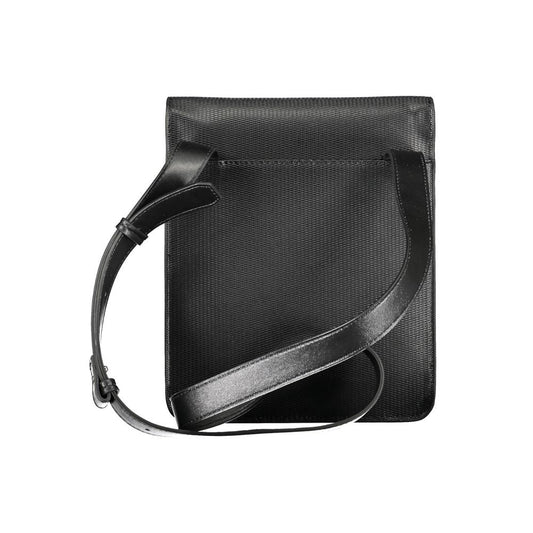 Calvin Klein Black Polyurethane Men Shoulder Bag