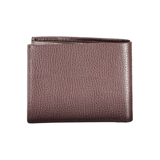 Calvin Klein Marrone Leather Men Wallet