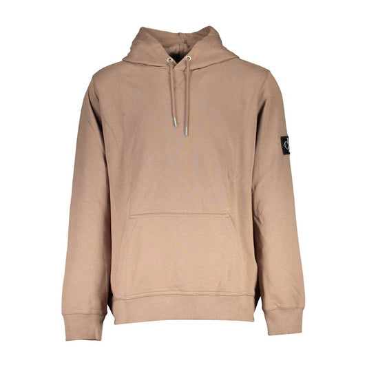 Calvin Klein Brauner Baumwollpullover für Männer