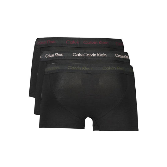 Calvin Klein Schwarze Baumwollunterwäsche