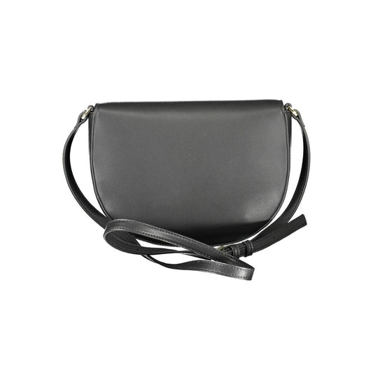 Calvin Klein Black Polyurethane Women Shoulder Bag