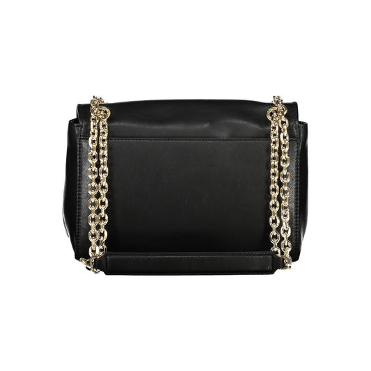 Calvin Klein Schwarze Polyester Handtasche